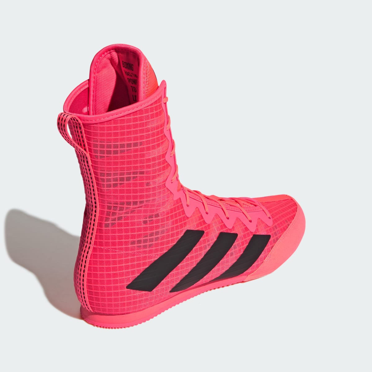 Adidas Women's Box Hog 4 Shoes - Solar Turbo / Core Black / Cloud White - Image 5