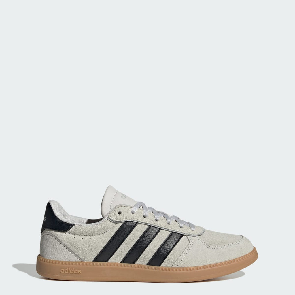 Adidas Women's Breaknet Sleek Shoes - Grey One / Core Black / Core Black - Image 1