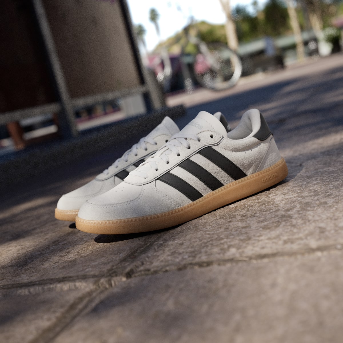 Adidas Women's Breaknet Sleek Shoes - Grey One / Core Black / Core Black - Image 8