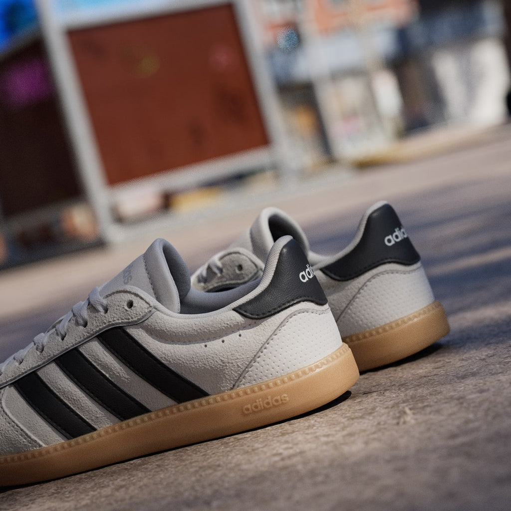 Adidas Women's Breaknet Sleek Shoes - Grey One / Core Black / Core Black - Image 9