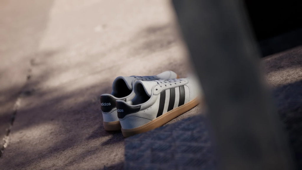 Adidas Women's Breaknet Sleek Shoes - Grey One / Core Black / Core Black - Image 2
