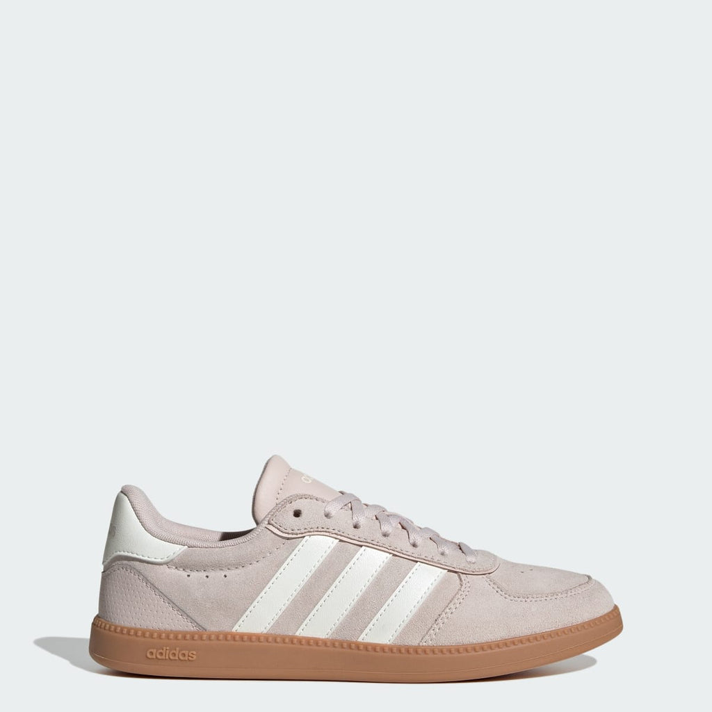 Adidas Women's Breaknet Sleek Shoes - Putty Mauve / Core White / Gum - Image 1