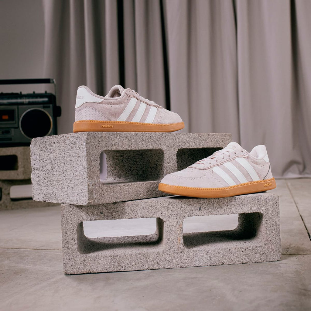 Adidas Women's Breaknet Sleek Shoes - Putty Mauve / Core White / Gum - Image 13