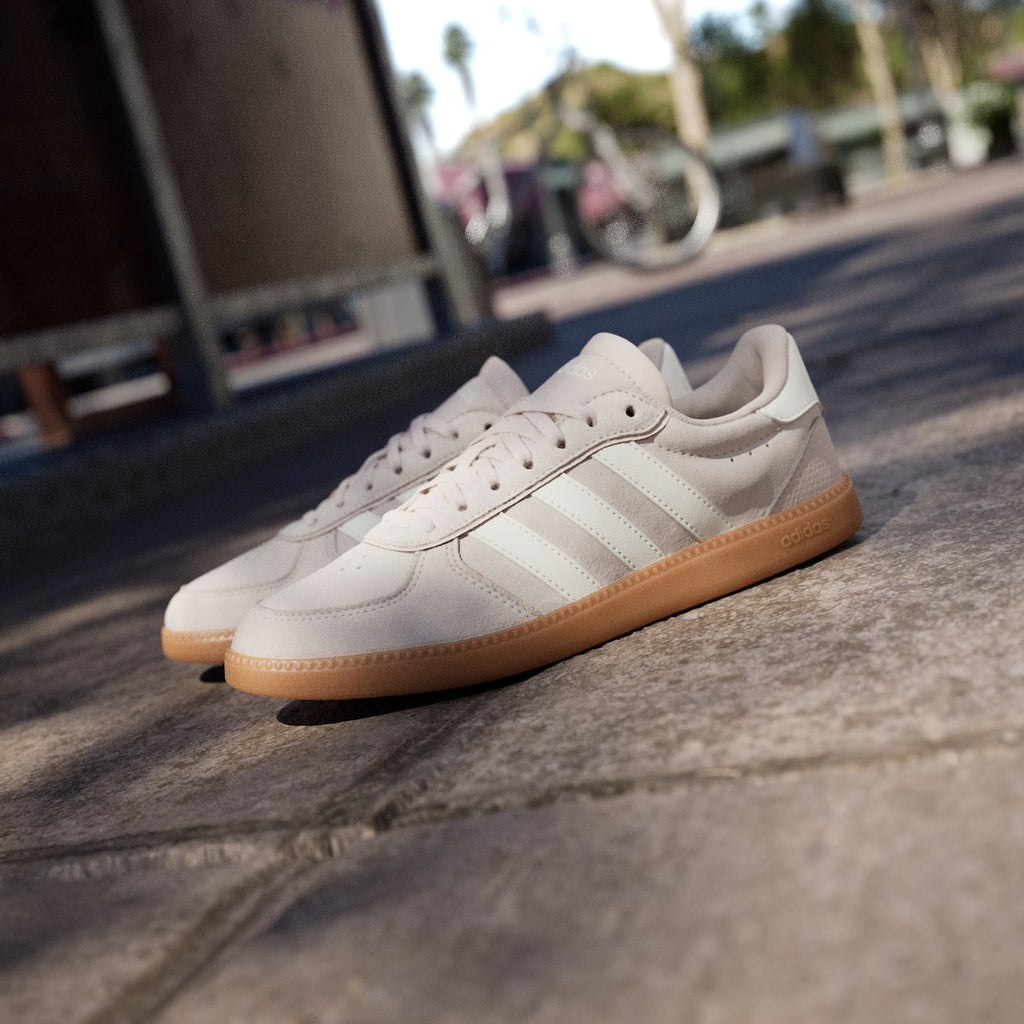 Adidas Women's Breaknet Sleek Shoes - Putty Mauve / Core White / Gum - Image 8