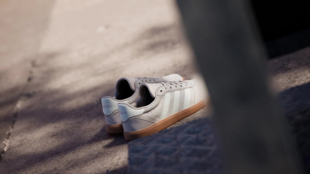 Adidas Women's Breaknet Sleek Shoes - Putty Mauve / Core White / Gum - Image 2
