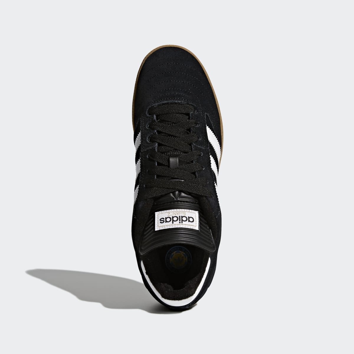 Adidas Men's Busenitz Pro Shoes - Core Black / Cloud White / Gold Metallic - Image 3