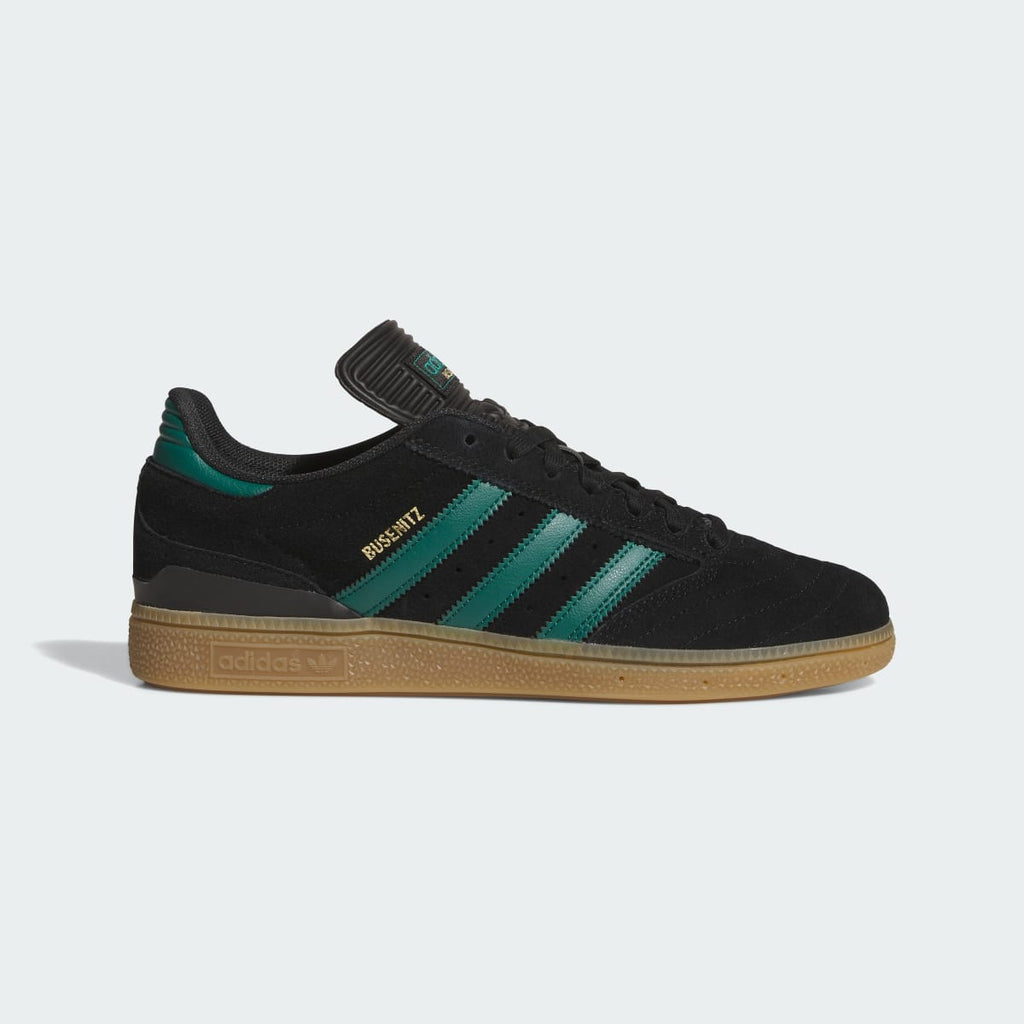Adidas Men's Busenitz Shoes - Core Black / Collegiate Green / Gum - Image 1
