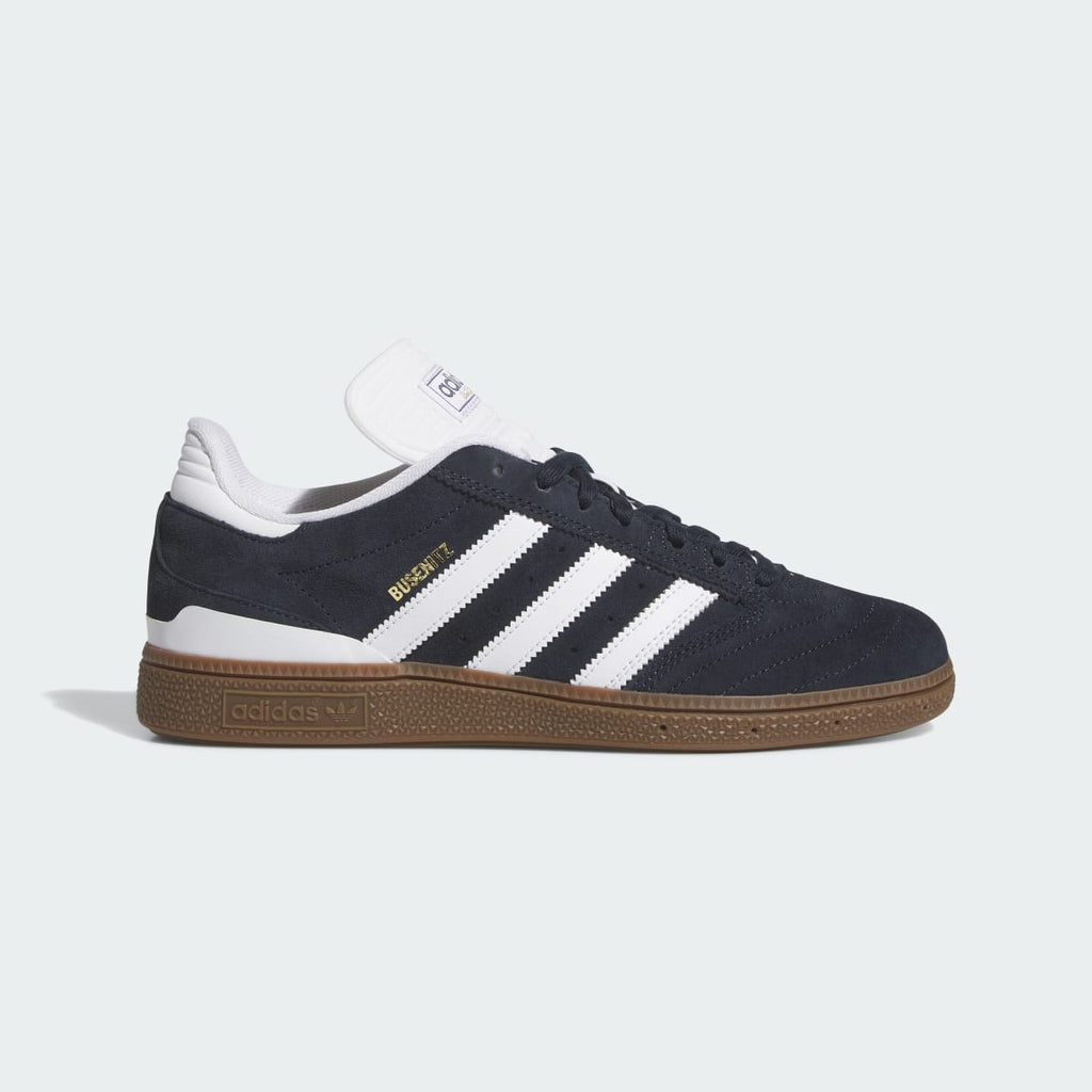Adidas Men's Busenitz Shoes - Aurora Ink / Cloud White / Gum - Image 1