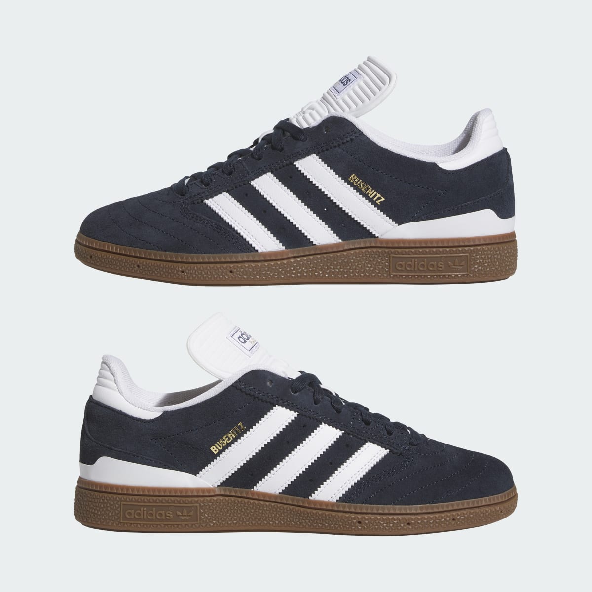 Adidas Men's Busenitz Shoes - Aurora Ink / Cloud White / Gum - Image 7