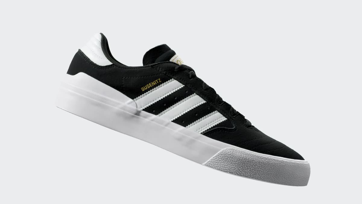 Adidas Men's Busenitz Vulc II Shoes - Core Black / Cloud White / Gum - Image 2