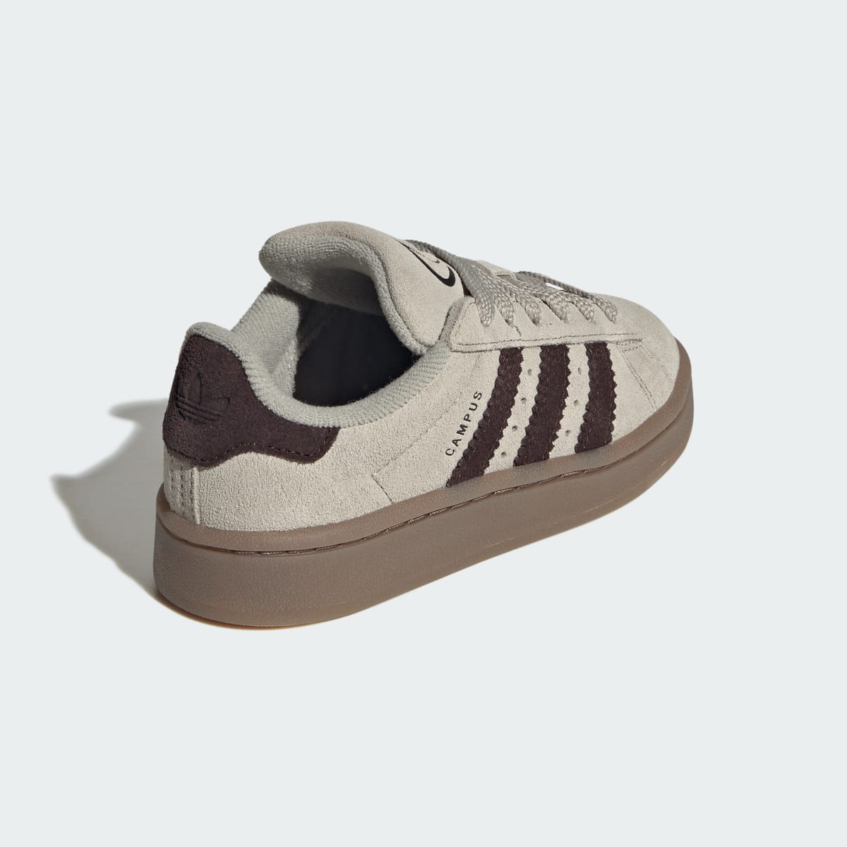 Adidas Kids' CAMPUS 00s SHOES - Sesame / Aurora Coffee / Gum - Image 6