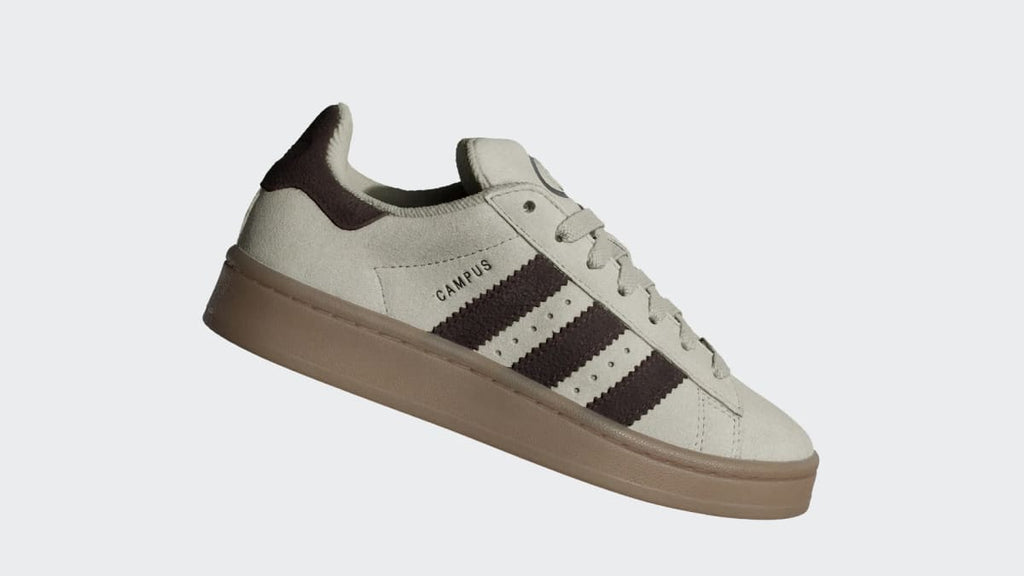 Adidas Kids' CAMPUS 00s SHOES - Sesame / Aurora Coffee / Gum - Image 2