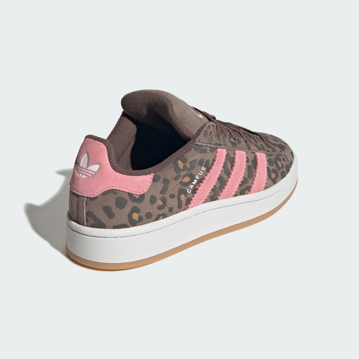 Adidas Kids' CAMPUS 00s SHOES - Earth Strata / Cloud White / Glow Pink - Image 5
