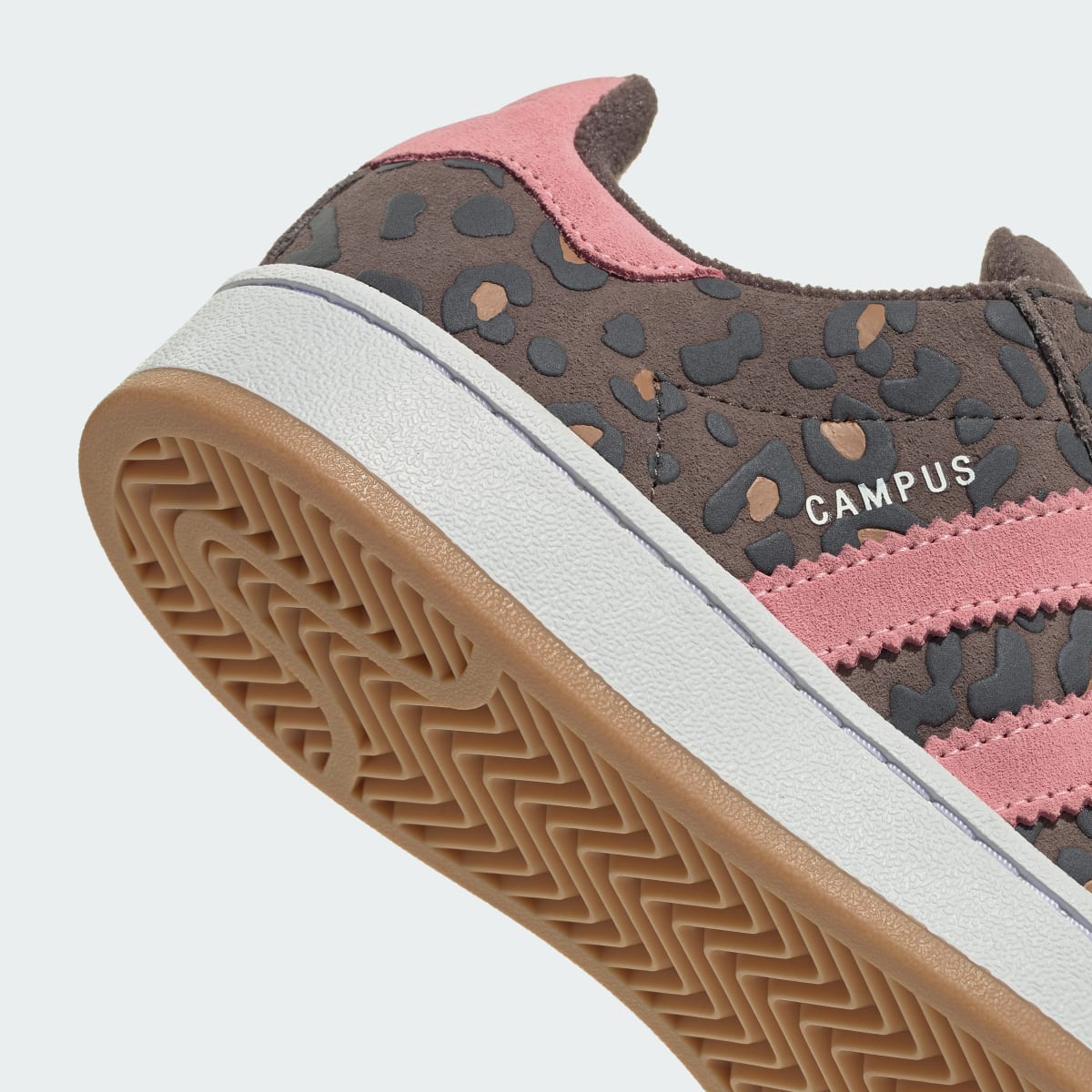 Adidas Kids' CAMPUS 00s SHOES - Earth Strata / Cloud White / Glow Pink - Image 7