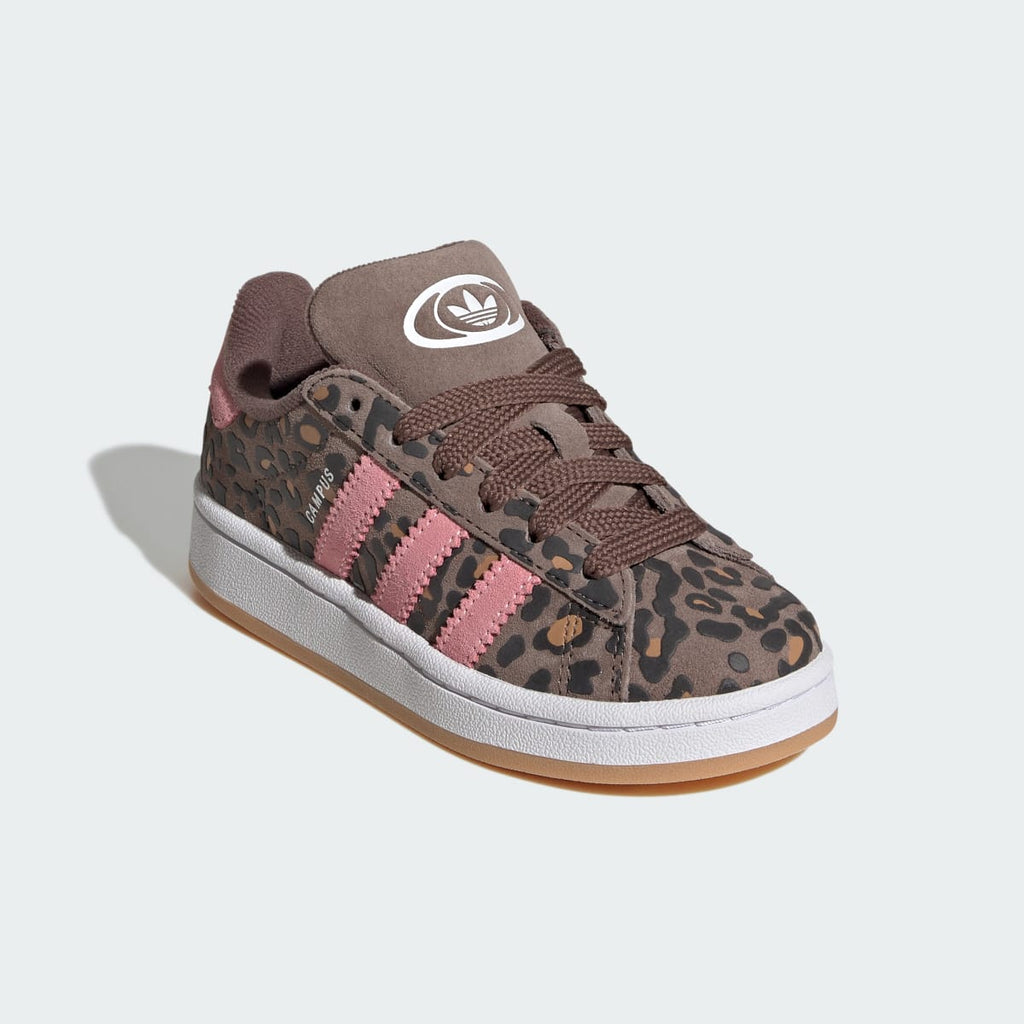 Adidas Kids' CAMPUS 00s SHOES - Earth Strata / Cloud White / Glow Pink - Image 4