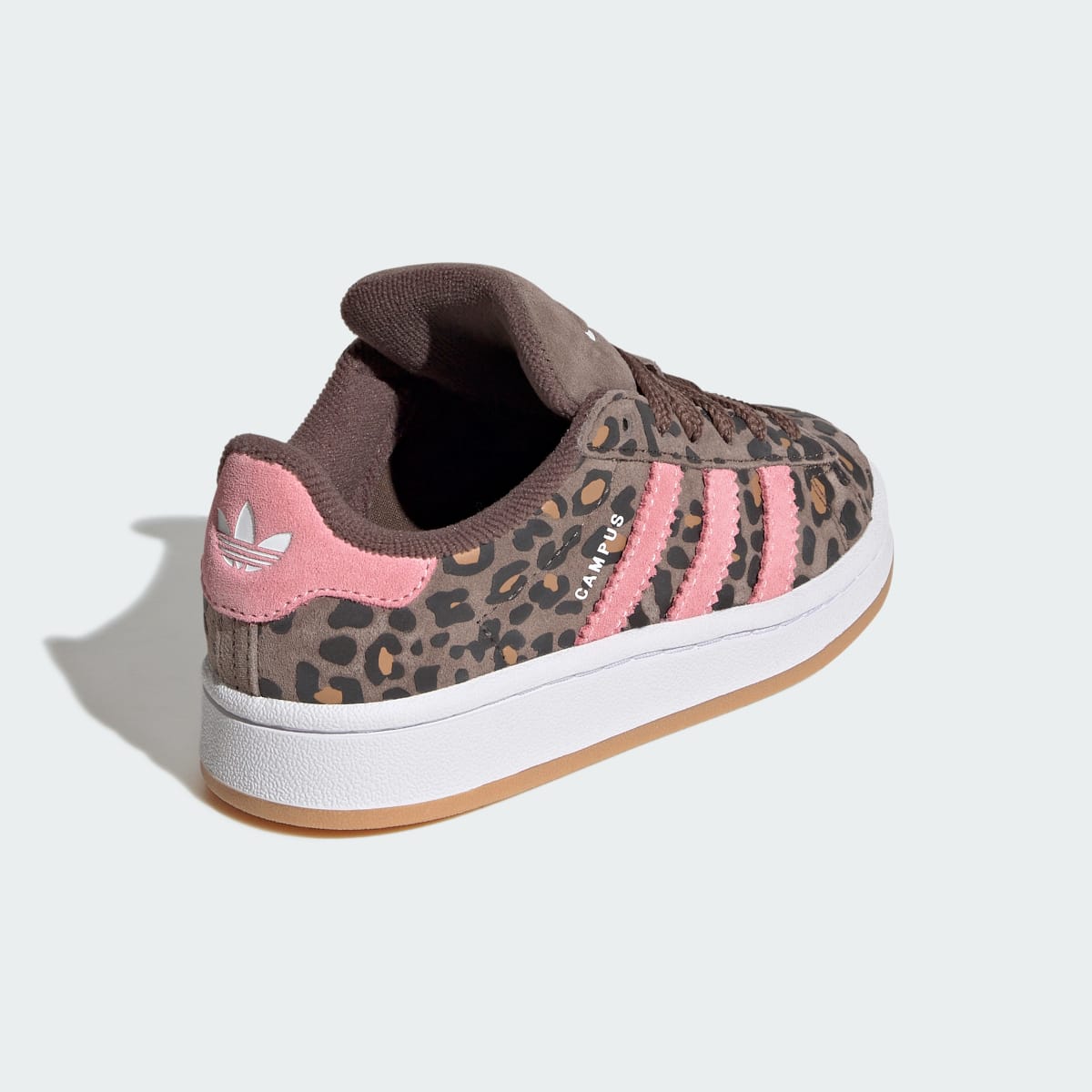 Adidas Kids' CAMPUS 00s SHOES - Earth Strata / Cloud White / Glow Pink - Image 5