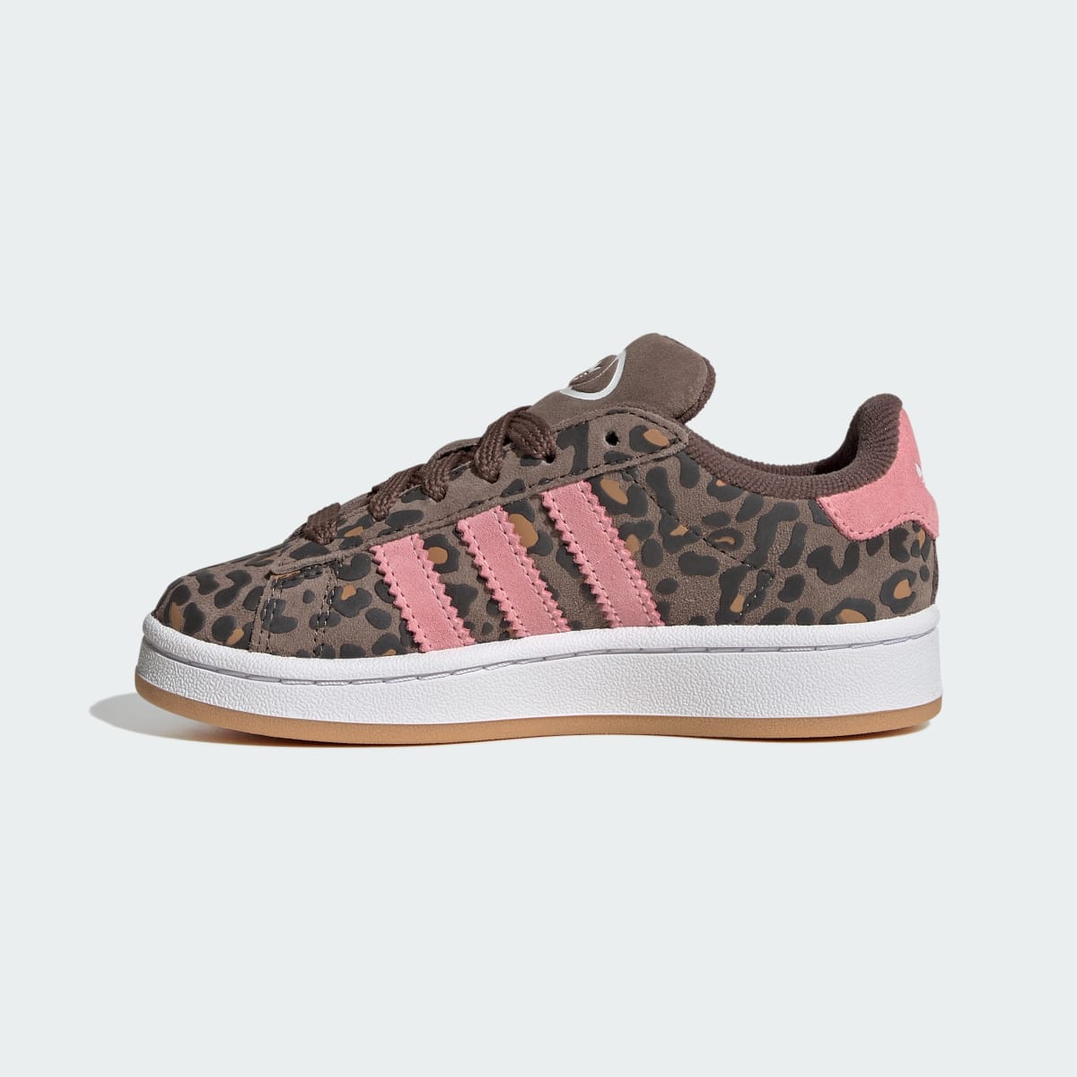 Adidas Kids' CAMPUS 00s SHOES - Earth Strata / Cloud White / Glow Pink - Image 6