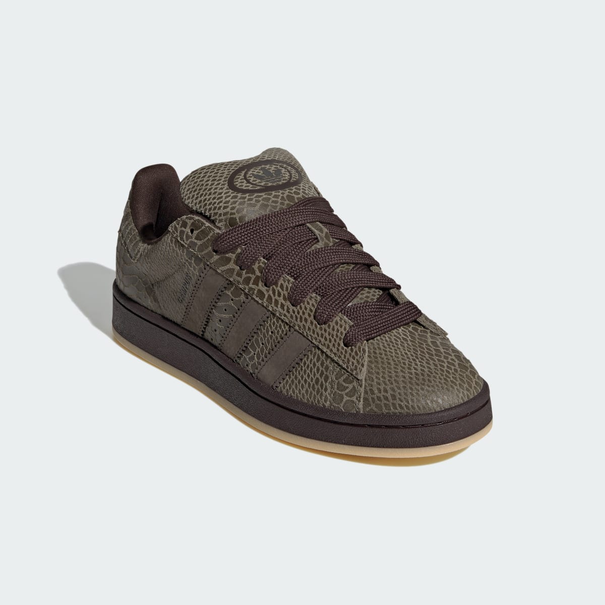 Adidas Men's CAMPUS 00s SHOES - Olive Strata / Shadow Olive / Aurora Coffee - Image 4