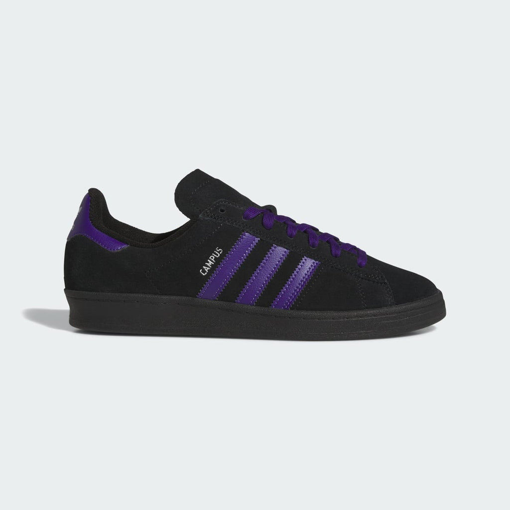 Adidas Women's CAMPUS ADV SHOES - Collegiate Purple / Core Black / Silver Metallic - Image 1