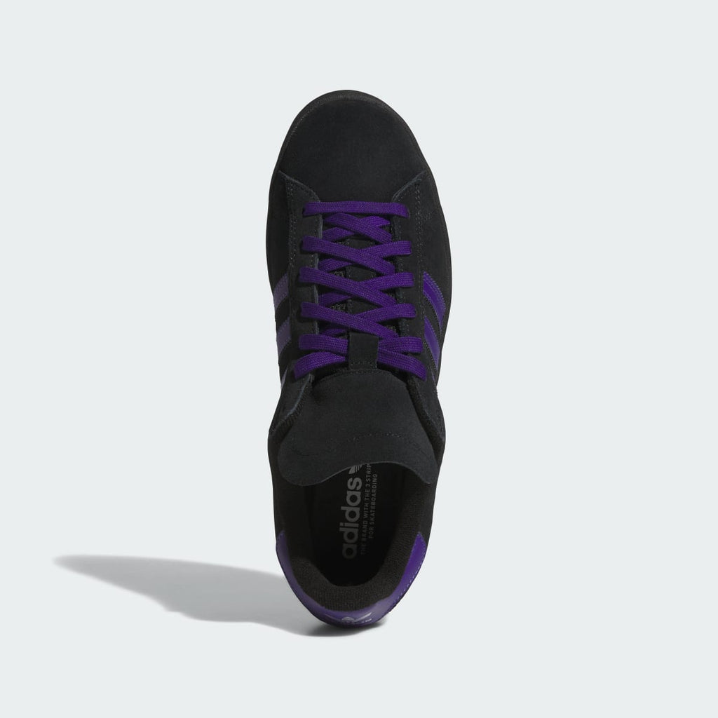 Adidas Women's CAMPUS ADV SHOES - Collegiate Purple / Core Black / Silver Metallic - Image 2