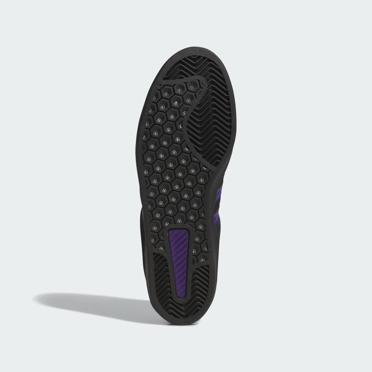 Adidas Men's CAMPUS ADV SHOES - Collegiate Purple / Core Black / Silver Metallic - Image 3