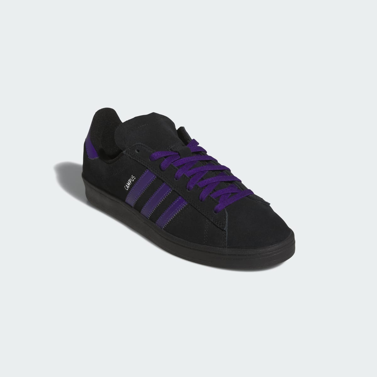Adidas Women's CAMPUS ADV SHOES - Collegiate Purple / Core Black / Silver Metallic - Image 4
