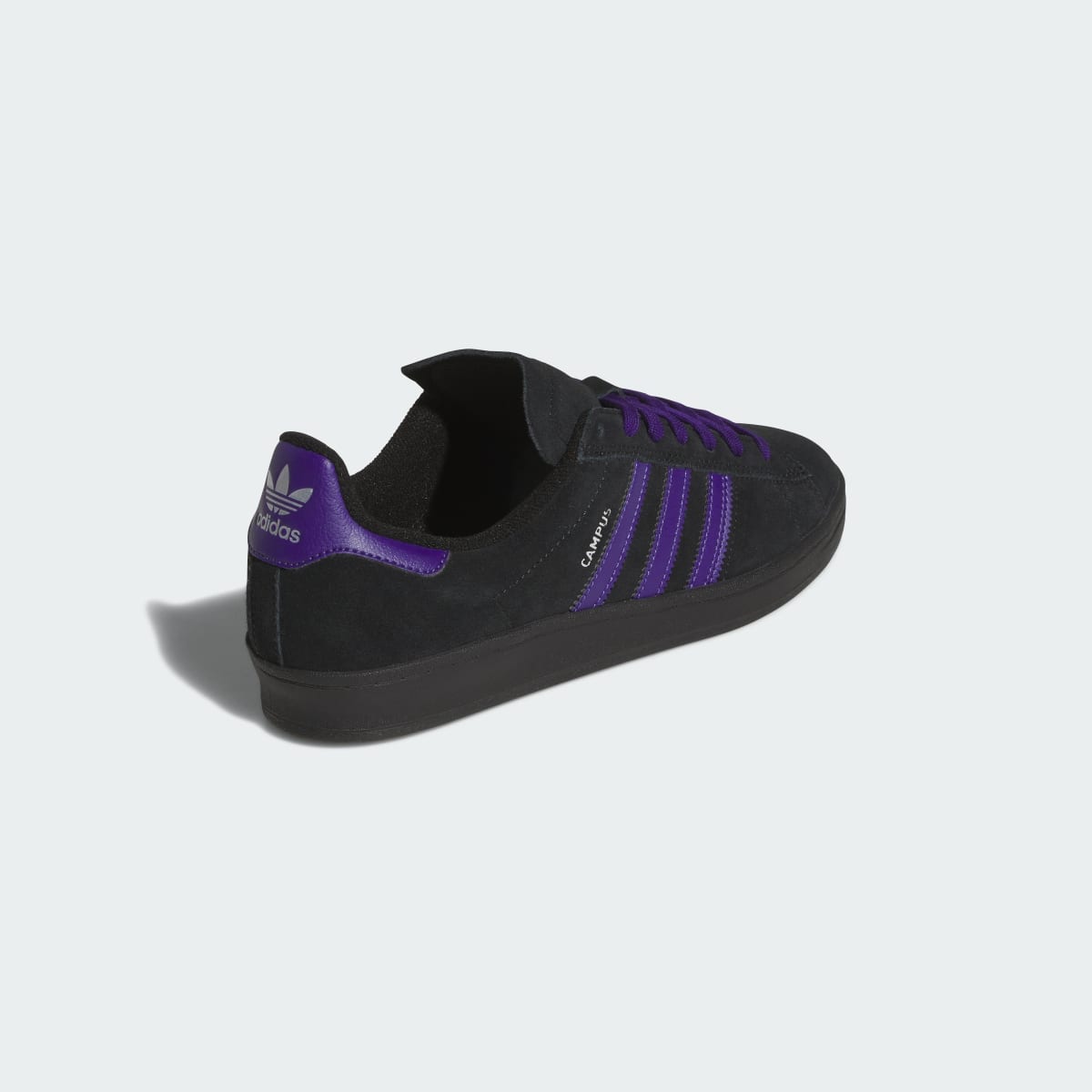 Adidas Men's CAMPUS ADV SHOES - Collegiate Purple / Core Black / Silver Metallic - Image 5