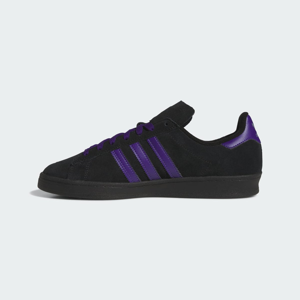 Adidas Men's CAMPUS ADV SHOES - Collegiate Purple / Core Black / Silver Metallic - Image 6