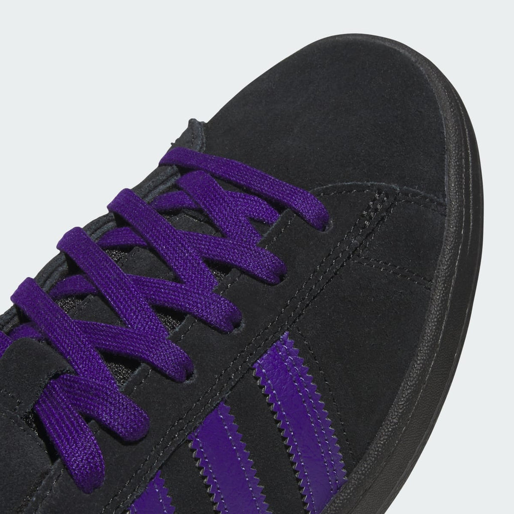 Adidas Men's CAMPUS ADV SHOES - Collegiate Purple / Core Black / Silver Metallic - Image 9