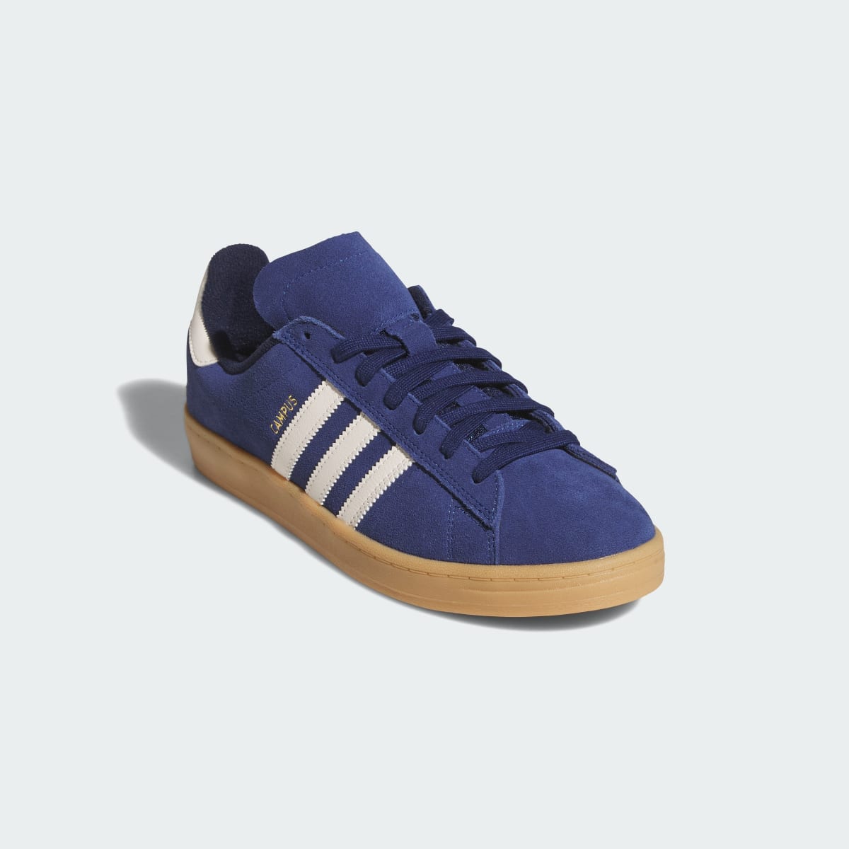 Adidas Women's CAMPUS ADV Shoes - Dark Blue / Chalk White / Gum - Image 4
