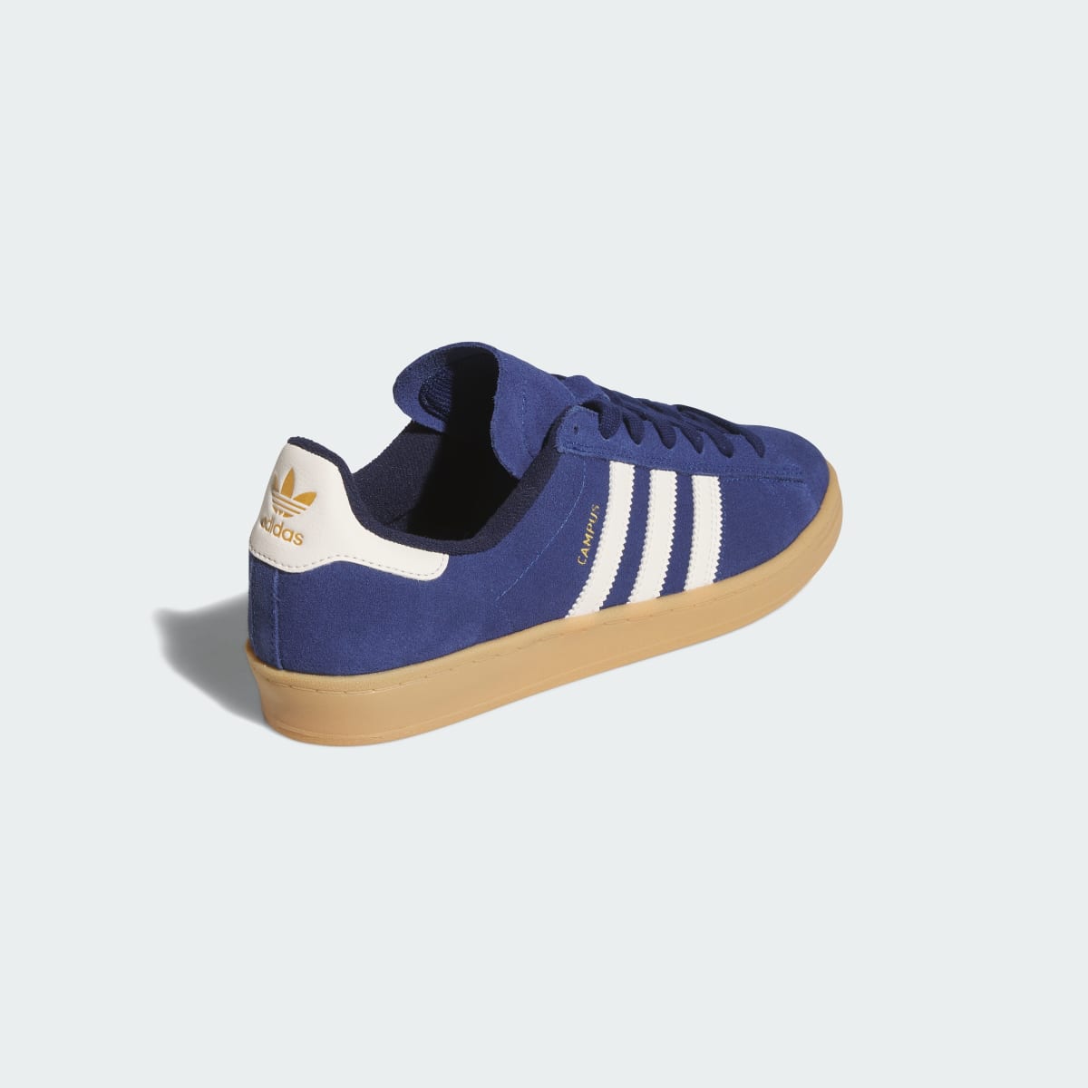 Adidas Men's CAMPUS ADV Shoes - Dark Blue / Chalk White / Gum - Image 5