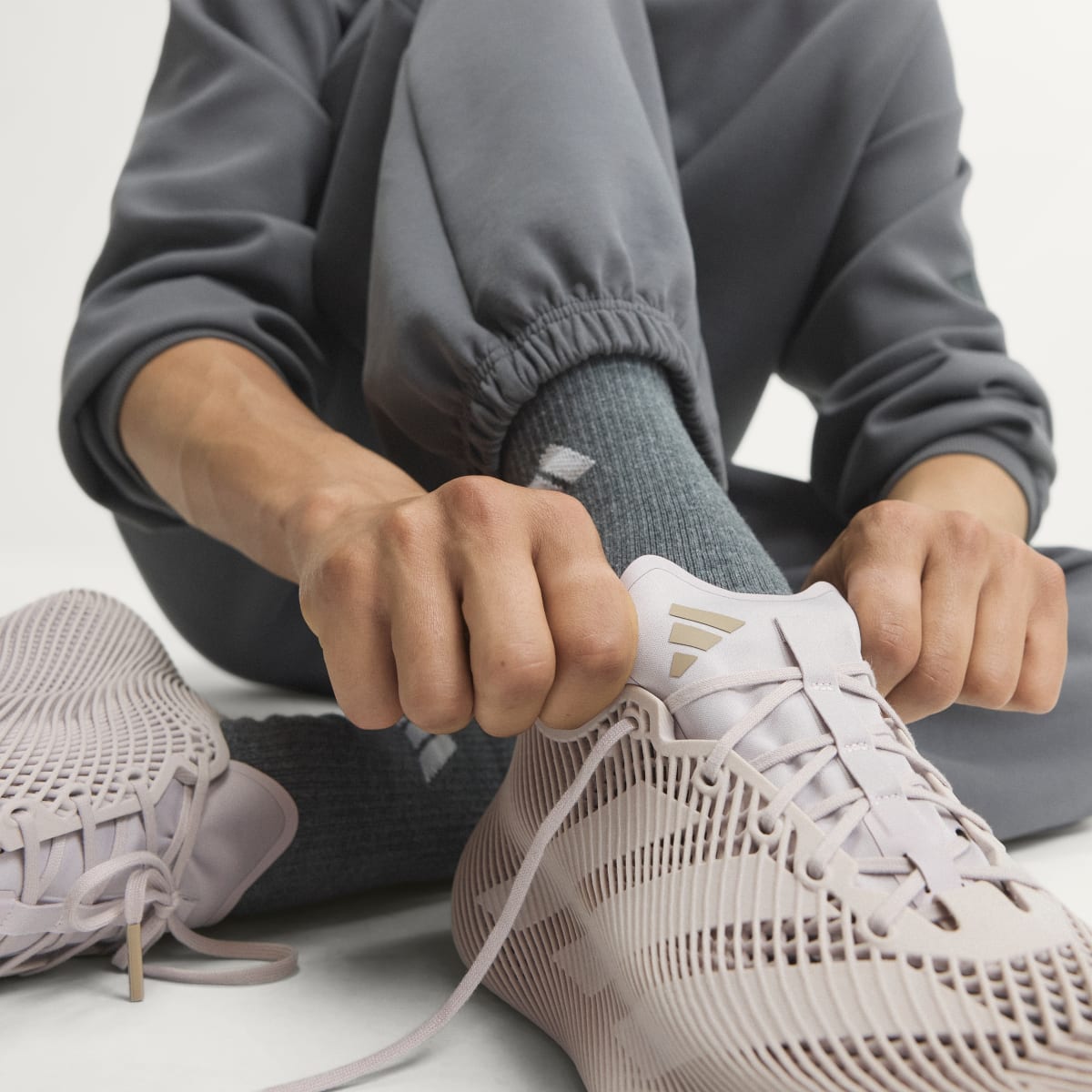 Adidas Men's CLIMACOOL LACED SHOES - Wonder Taupe / Wonder Taupe / Blanch Cargo - Image 7