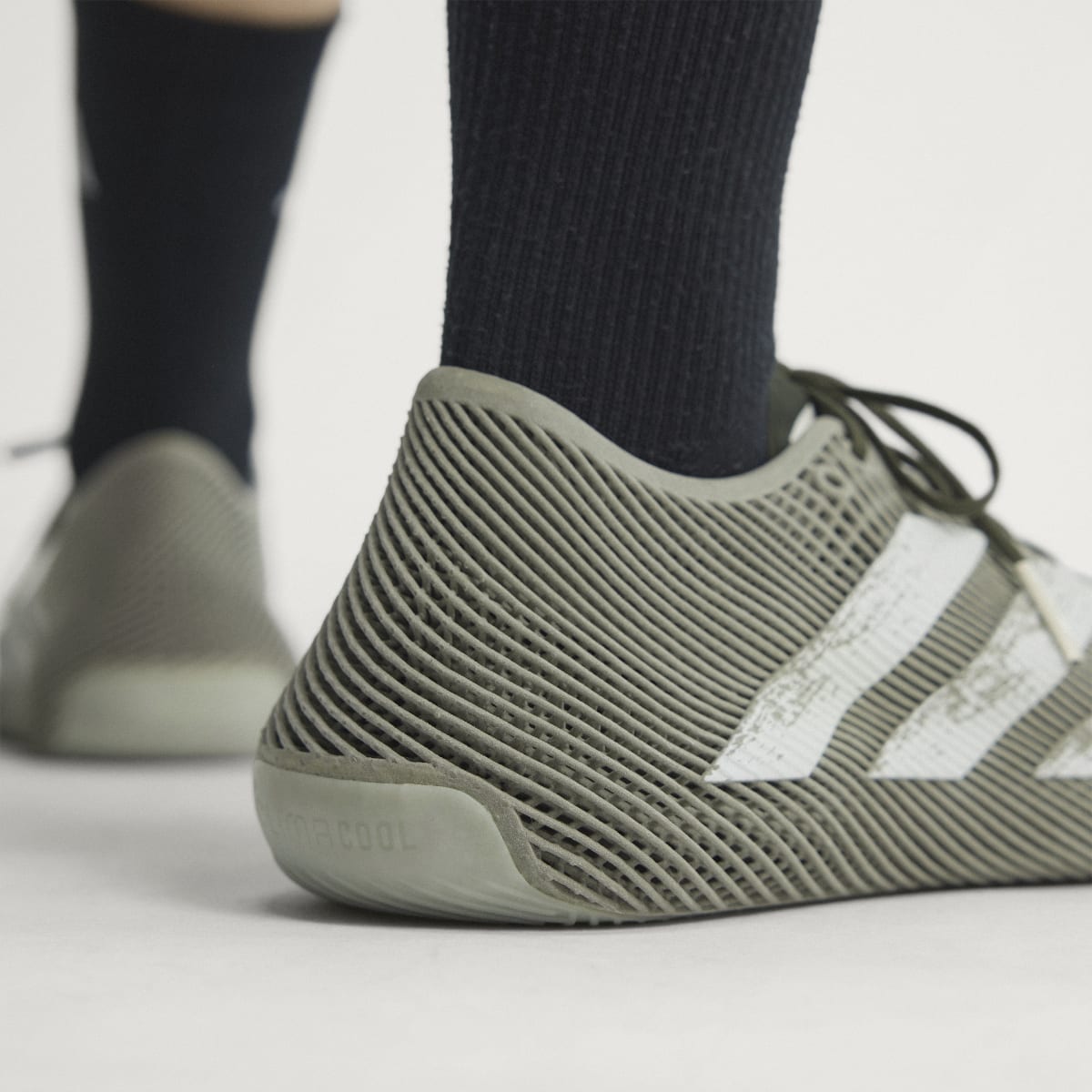 Adidas Women's CLIMACOOL LACED SHOES - Night Cargo / Core White / Night Cargo - Image 11