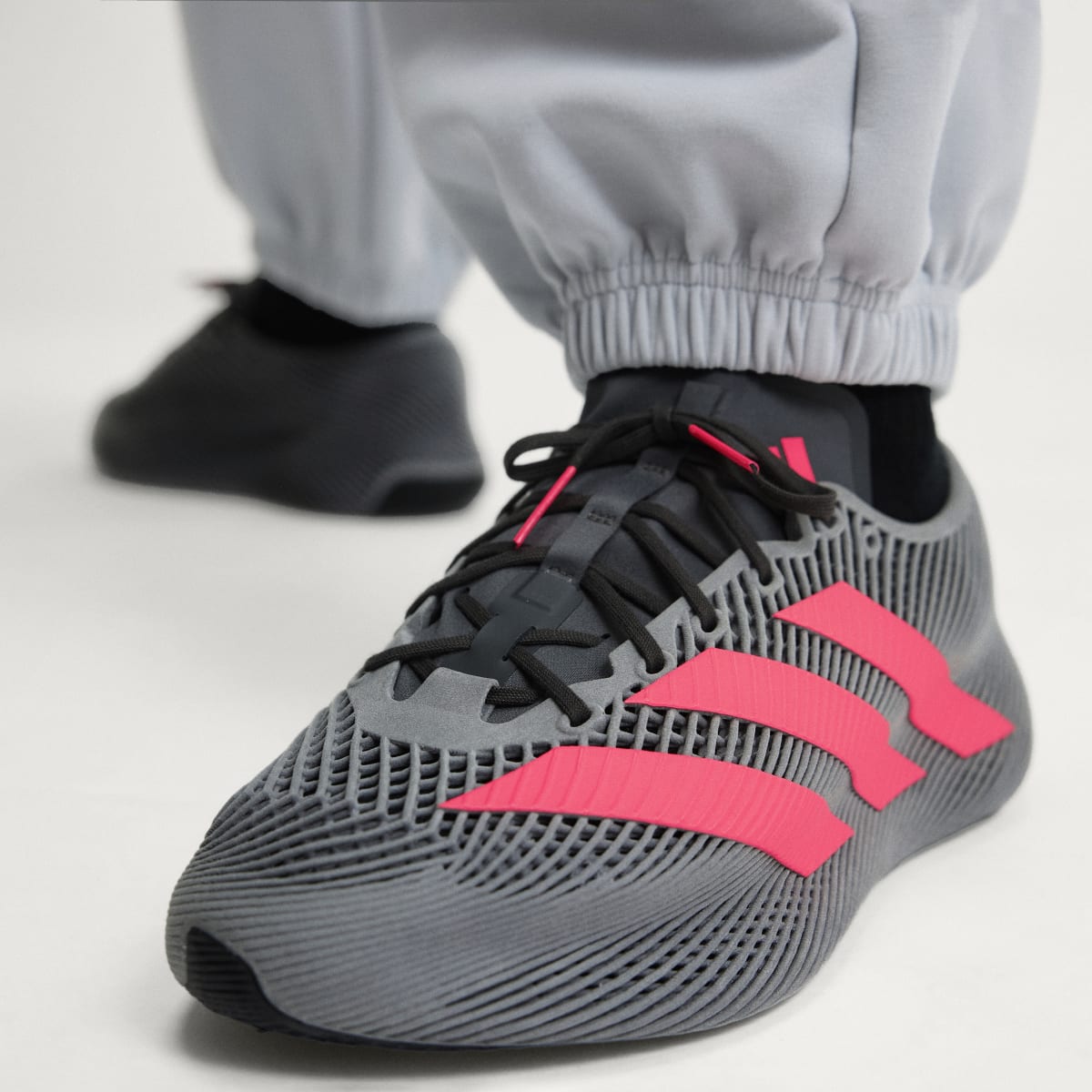 Adidas Women's CLIMACOOL LACED SHOES - Grey Four / Solar Turbo / Grey Five - Image 6