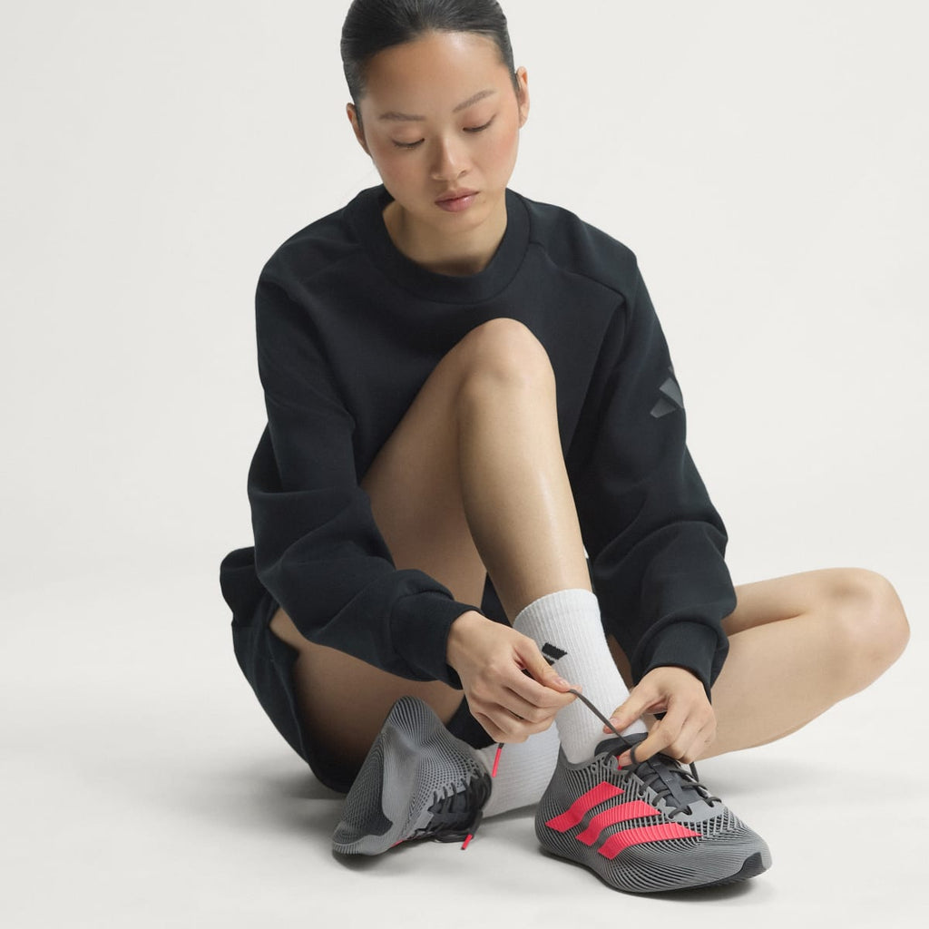 Adidas Women's CLIMACOOL LACED SHOES - Grey Four / Solar Turbo / Grey Five - Image 8