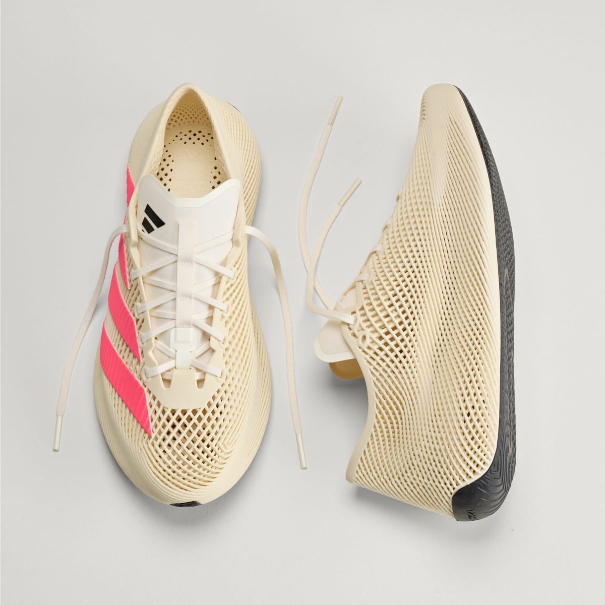 Adidas Men's CLIMACOOL LACED SHOES - Off White / Solar Turbo / Core Black - Image 4