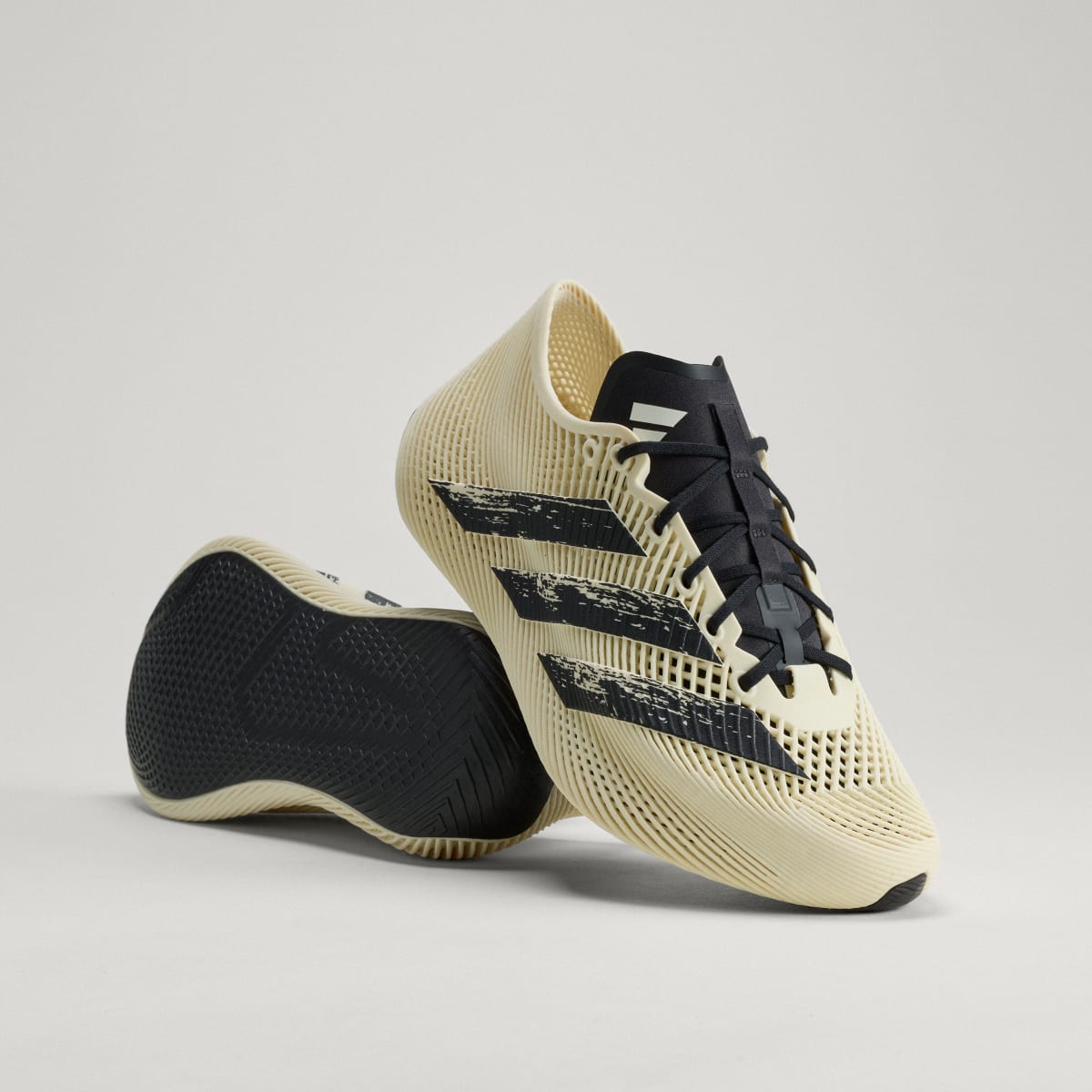 Adidas Men's CLIMACOOL LACED SHOES - Off White / Core Black / Core Black - Image 1
