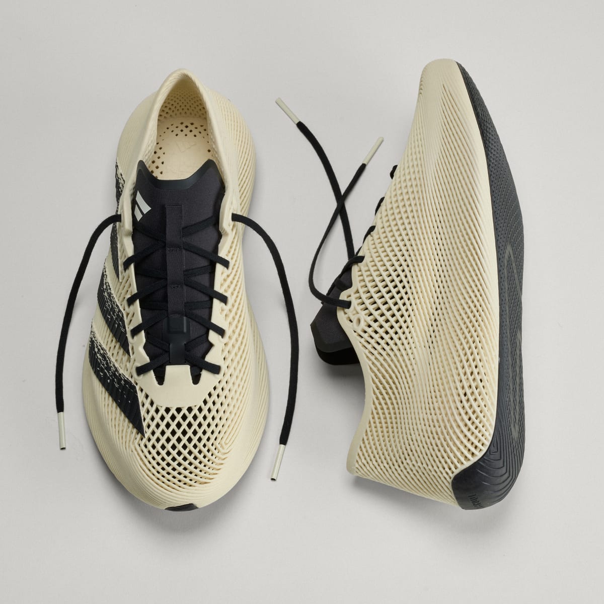 Adidas Women's CLIMACOOL LACED SHOES - Off White / Core Black / Core Black - Image 4