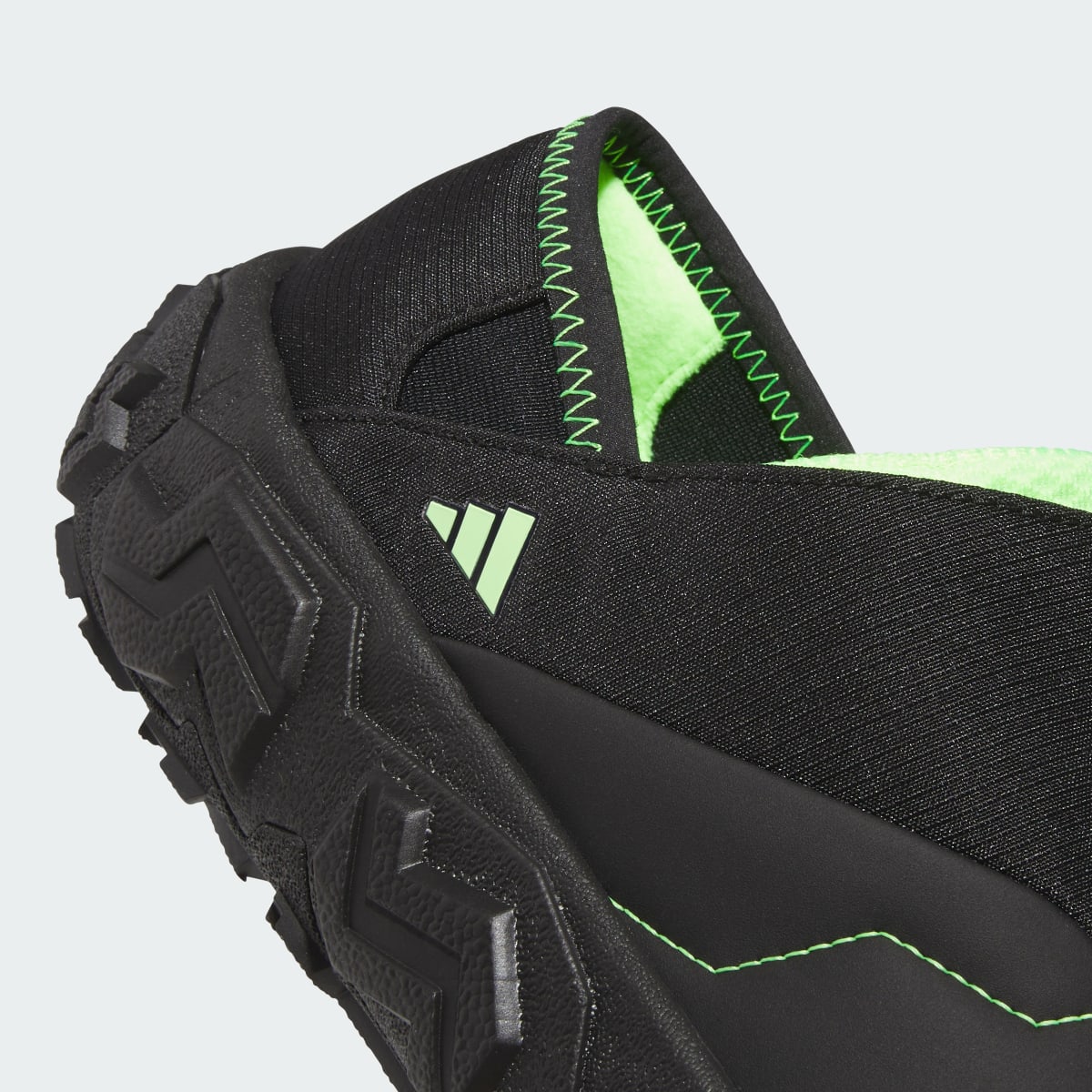Adidas Men's CODECHAOS TECHMOC GOLF MULE SHOES - Core Black / Signal Green / Core Black - Image 7