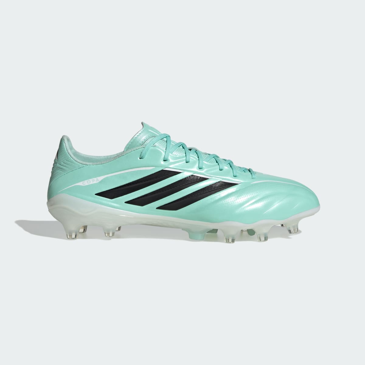 Adidas Men's COPA PURE IV ELITE Firm Ground Soccer Cleats - Clear Mint / Core Black / Cloud White - Image 2