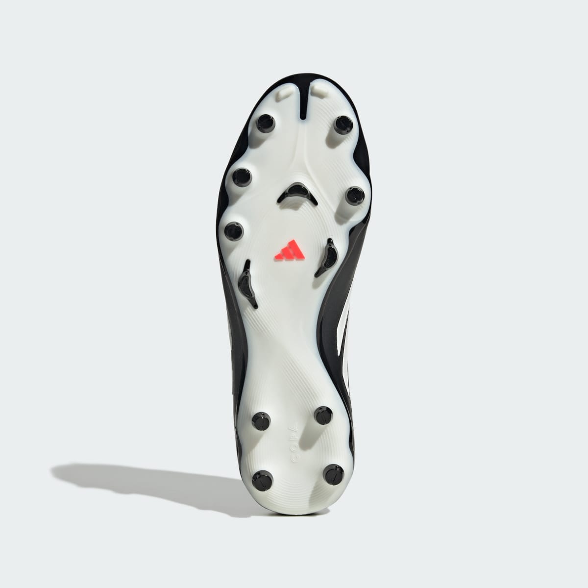 Adidas Women's COPA PURE IV LEAGUE Firm Ground Soccer Cleats - Core Black / Cloud White / Lucid Red - Image 4