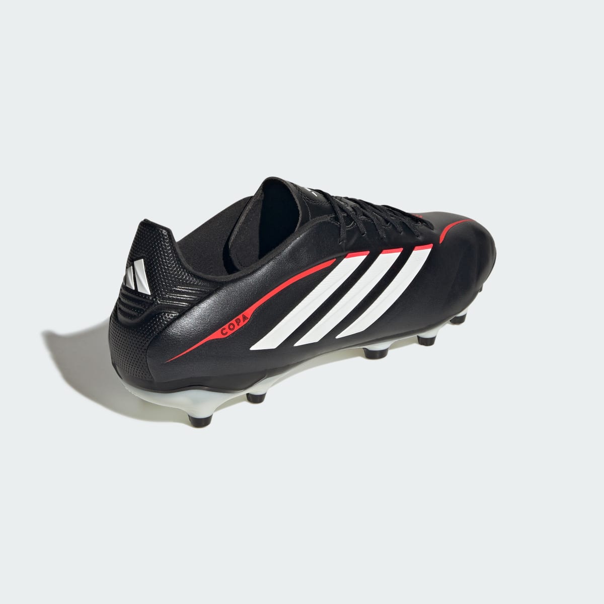 Adidas Women's COPA PURE IV LEAGUE Firm Ground Soccer Cleats - Core Black / Cloud White / Lucid Red - Image 6