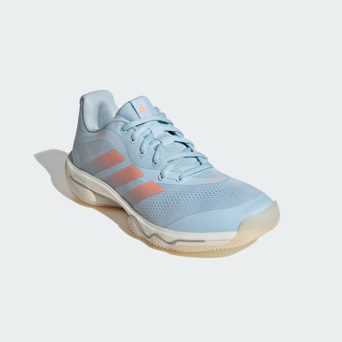 Adidas Women's CRAZYFLIGHT 7 Shoes - Clear Sky / Frozen Turbo / Off White - Image 4