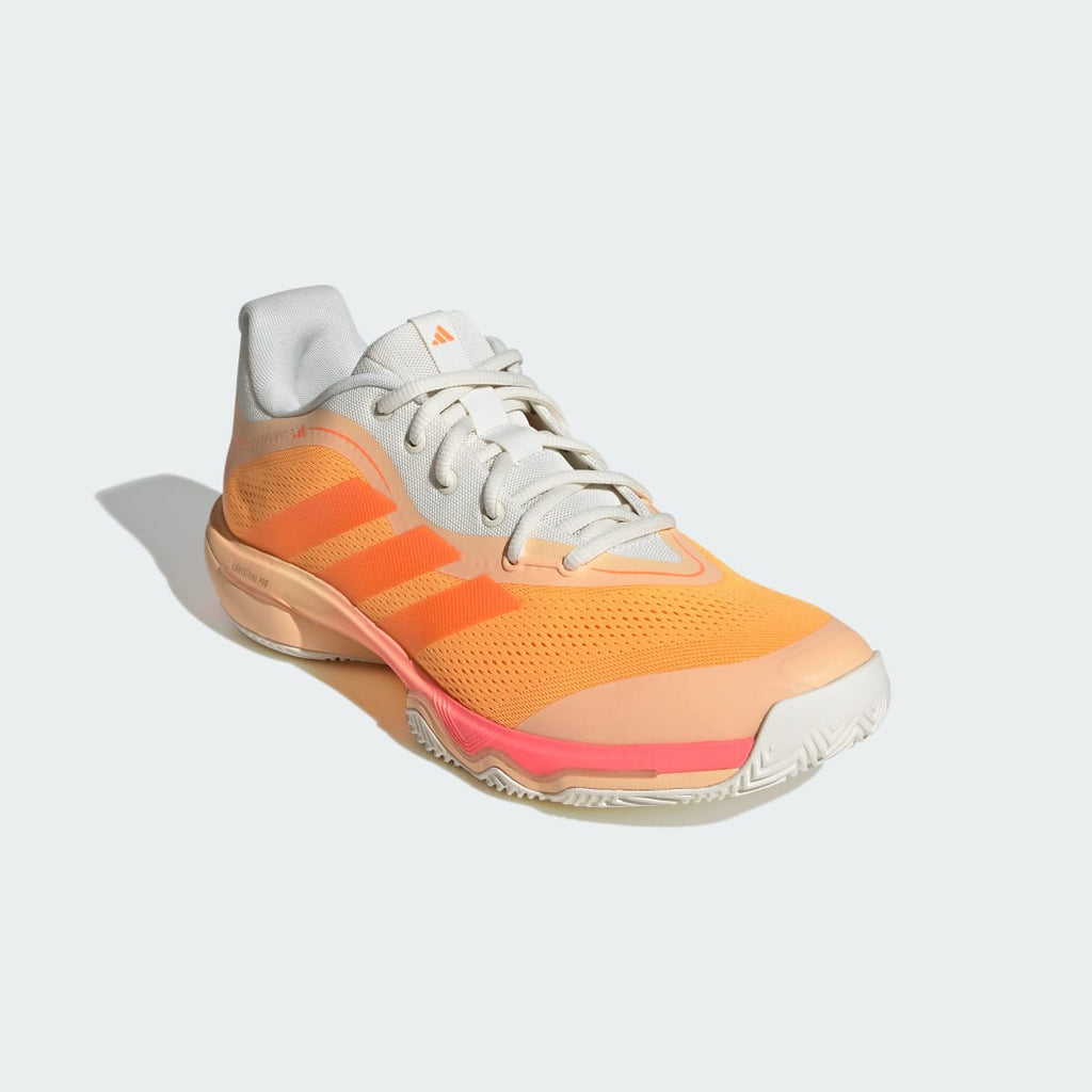 Adidas Men's CRAZYFLIGHT 7 Shoes - Lucid Tangerine / Lucid Orange / Off White - Image 4
