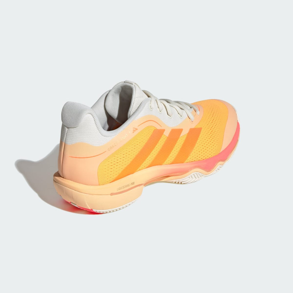 Adidas Men's CRAZYFLIGHT 7 Shoes - Lucid Tangerine / Lucid Orange / Off White - Image 5