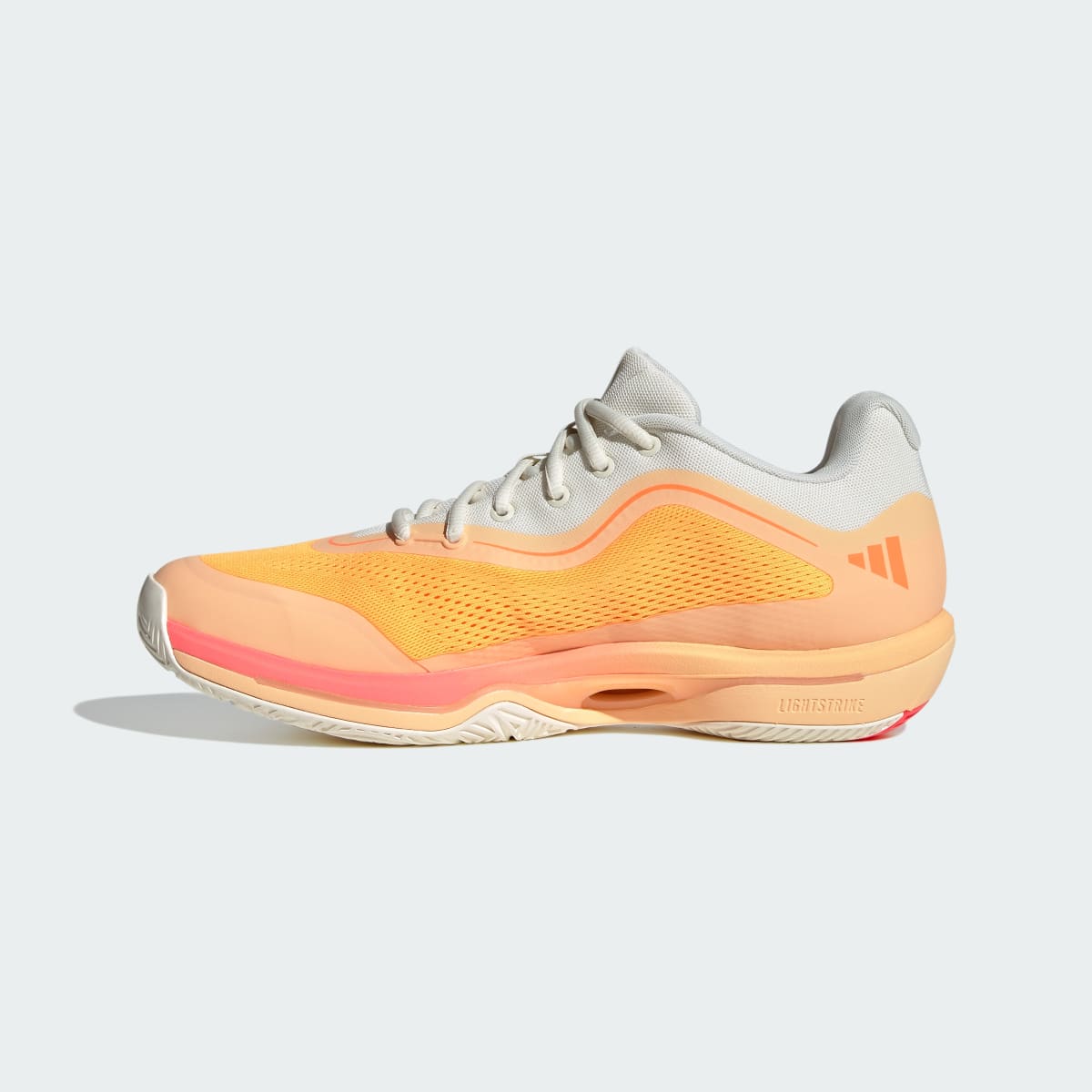 Adidas Men's CRAZYFLIGHT 7 Shoes - Lucid Tangerine / Lucid Orange / Off White - Image 6