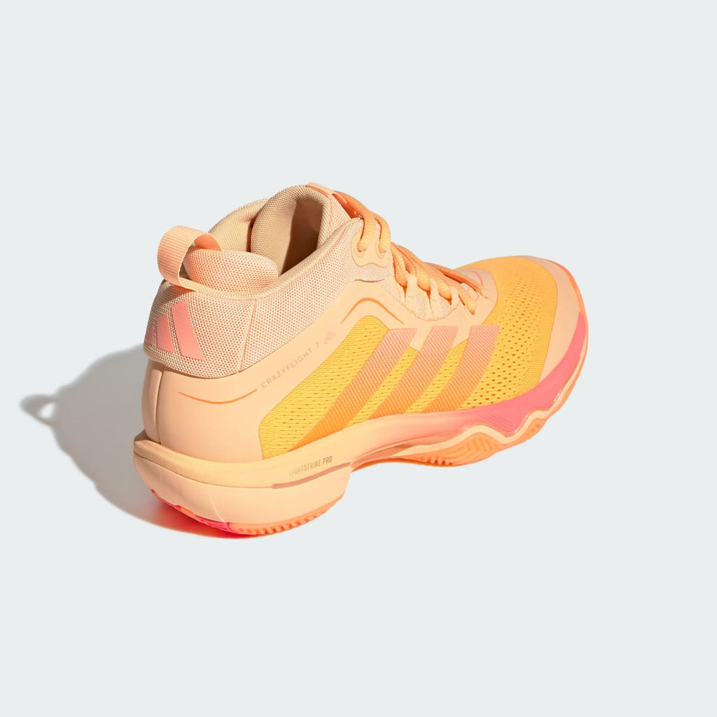 Adidas Women's CRAZYFLIGHT 7 Shoes - Acid Orange / Frozen Turbo / Lucid Tangerine - Image 6