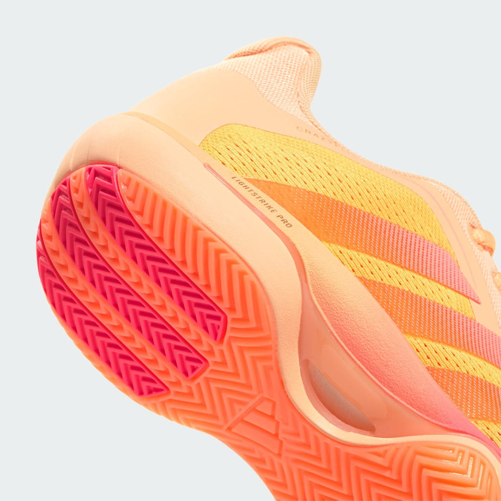 Adidas Women's CRAZYFLIGHT 7 Shoes - Acid Orange / Frozen Turbo / Lucid Tangerine - Image 8