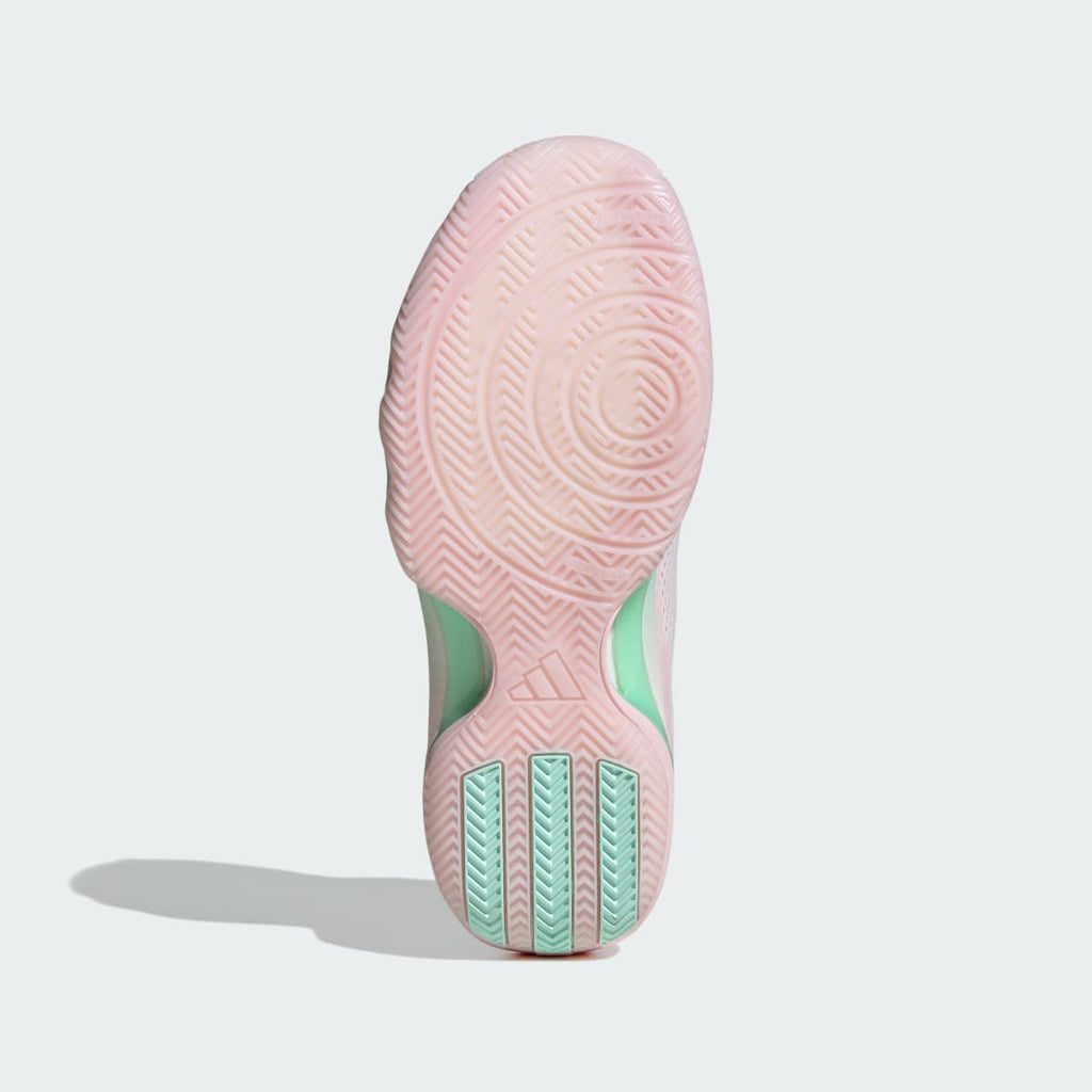 Adidas Women's CRAZYFLIGHT 7 Shoes - Distilled Pink / Clear Mint / Silver Metallic - Image 3