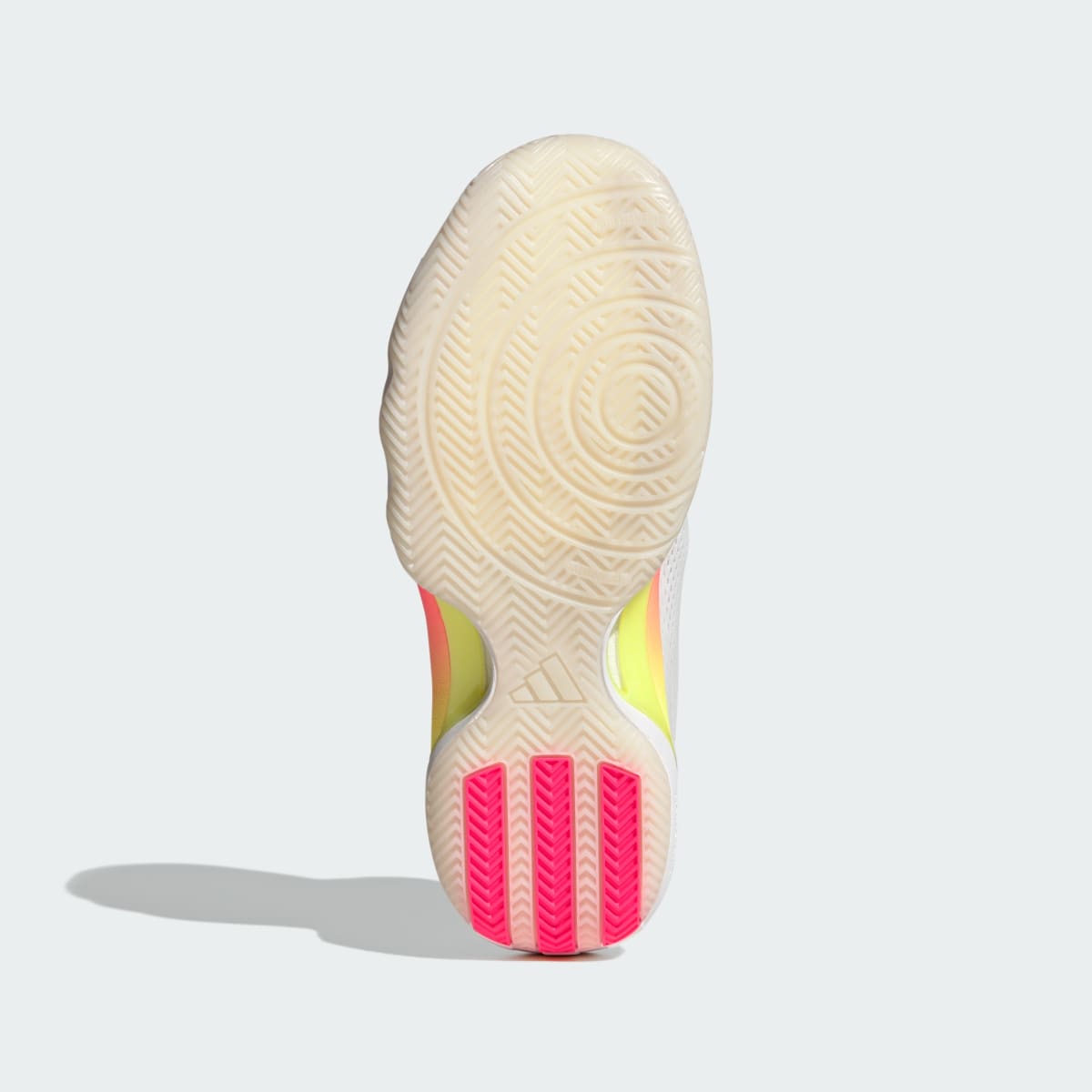 Adidas Women's CRAZYFLIGHT 7 Shoes - Cloud White / Tech Grey Metallic / Solar Turbo - Image 3